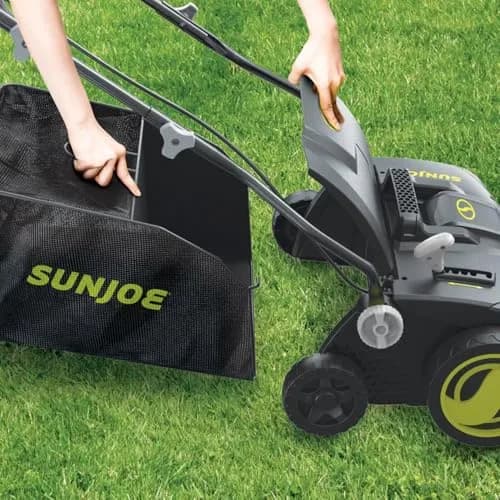 Sun Joe Corded Dethatcher & Scarifier with 13.2-Gal Bag | 15-Inch, 15-Amp Heavy-Duty Lawn Care thumbnail 8