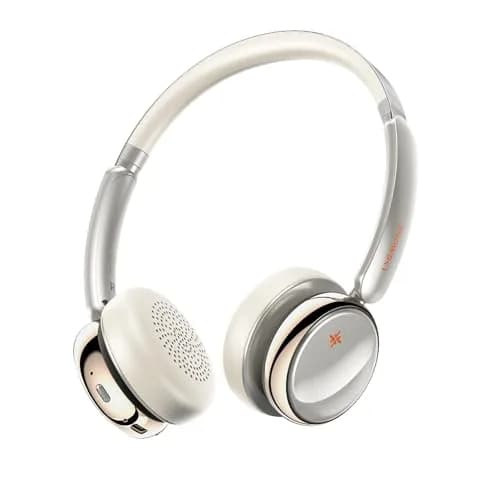 FiiO Anytime Active Noise Cancelling Bluetooth 5.4 Headphones, 58H Playtime, Titanium Gold thumbnail 1