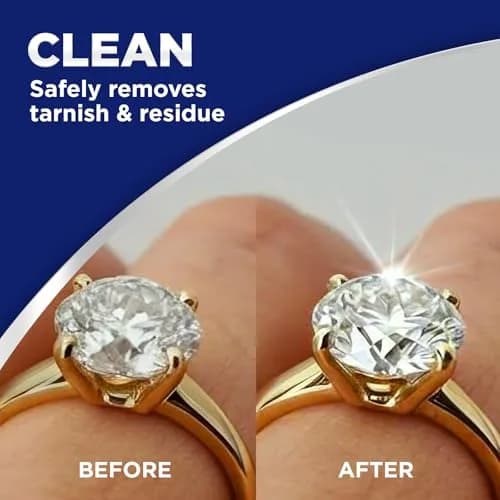 Weiman Gold & Diamond 3-in-1 Wipes - 1 Count | Cleans, Shines, Protects Jewelry thumbnail 6