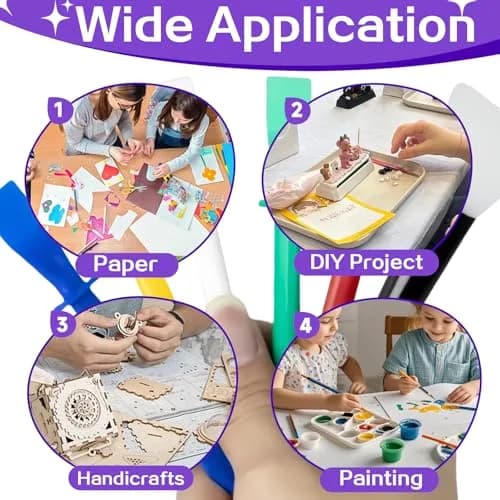 Mtuiewo 30 Pcs Silicone Glue Brush & Plastic Spreader Set | Durable, Reusable, for Crafts & DIY thumbnail 7