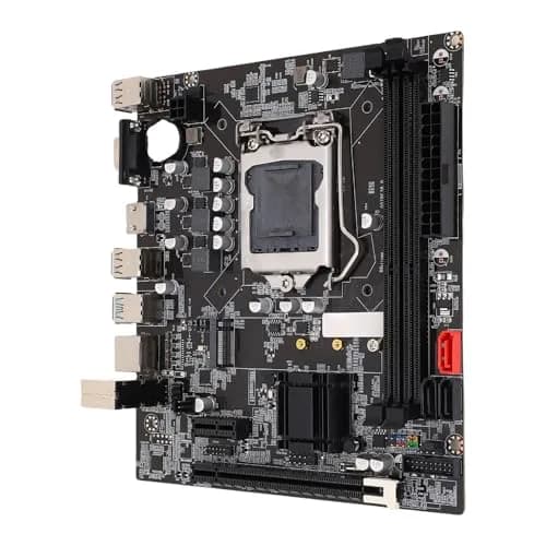 Diyeeni B75 LGA1155 Motherboard Micro ATX 17x19cm | Supports 2nd/3rd Gen Intel Core i3/i5/i7 thumbnail 1