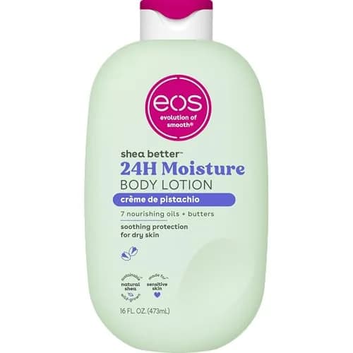 eos Shea Better Body Lotion Crème de Pistachio 473ml (16 fl oz) | Dermatologist Recommended for All Skin Types thumbnail 1