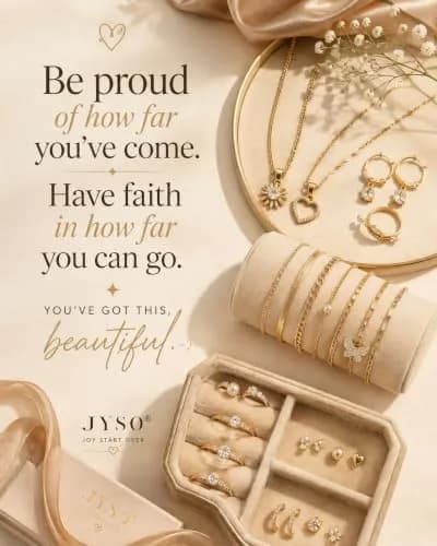 JYSO Mystery Jewelry Jar Bundle 65+ Pieces | Gold Jewelry Set for Women & Teens thumbnail 2