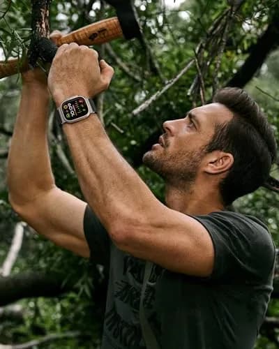 WANLISS Trail Loop Nylon Sport Band for Apple Watch Ultra 4 3 2 1 | Breathable, Rugged & Adjustable thumbnail 6