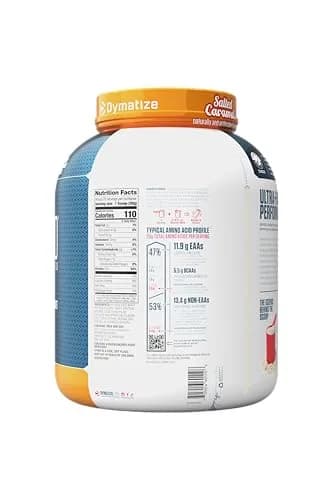 Dymatize ISO100 Whey Protein Isolate Salted Caramel 608g (1.34 lb) | 25g Protein Per Serving thumbnail 10