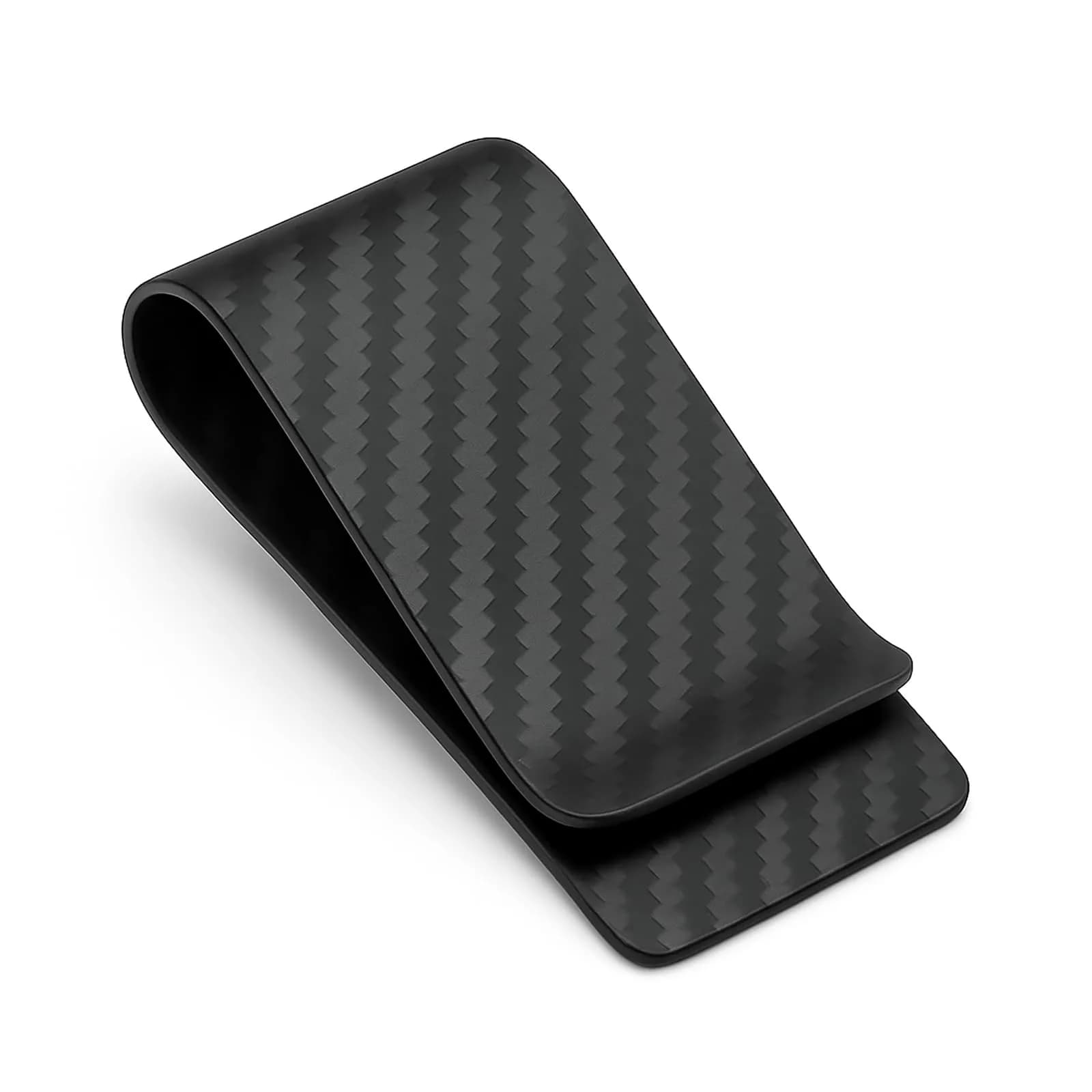 CL CARBONLIFE Carbon Fiber Wallet Money Clip for Men | Slim, Lightweight, RFID Blocking, Matte Black