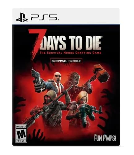 The Fun Pimps 7 Days to Die Console Edition Survival Bundle | Open-World Zombie Survival Game for PS5 (100+ hrs gameplay) thumbnail 1