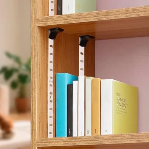 Lenink Pilaster Shelf Clip 28 Pcs Black | Adjustable Support for Shelves thumbnail 6
