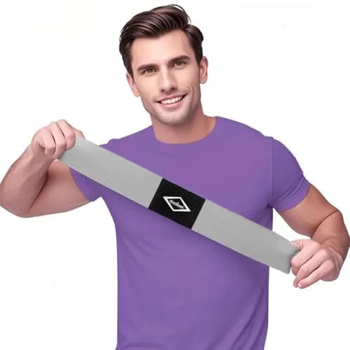 Scott Edward Grey Golf Swing Training Aid with Arm Band | Standard Large thumbnail 2