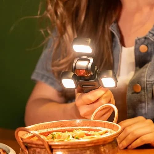 JJC 3-Pack LED Light for DJI Osmo Pocket 3 & Xtra Muse, 15g Ultra-Lightweight Magnetic Mount | 3 Color Modes & 3 Brightness Levels thumbnail 2
