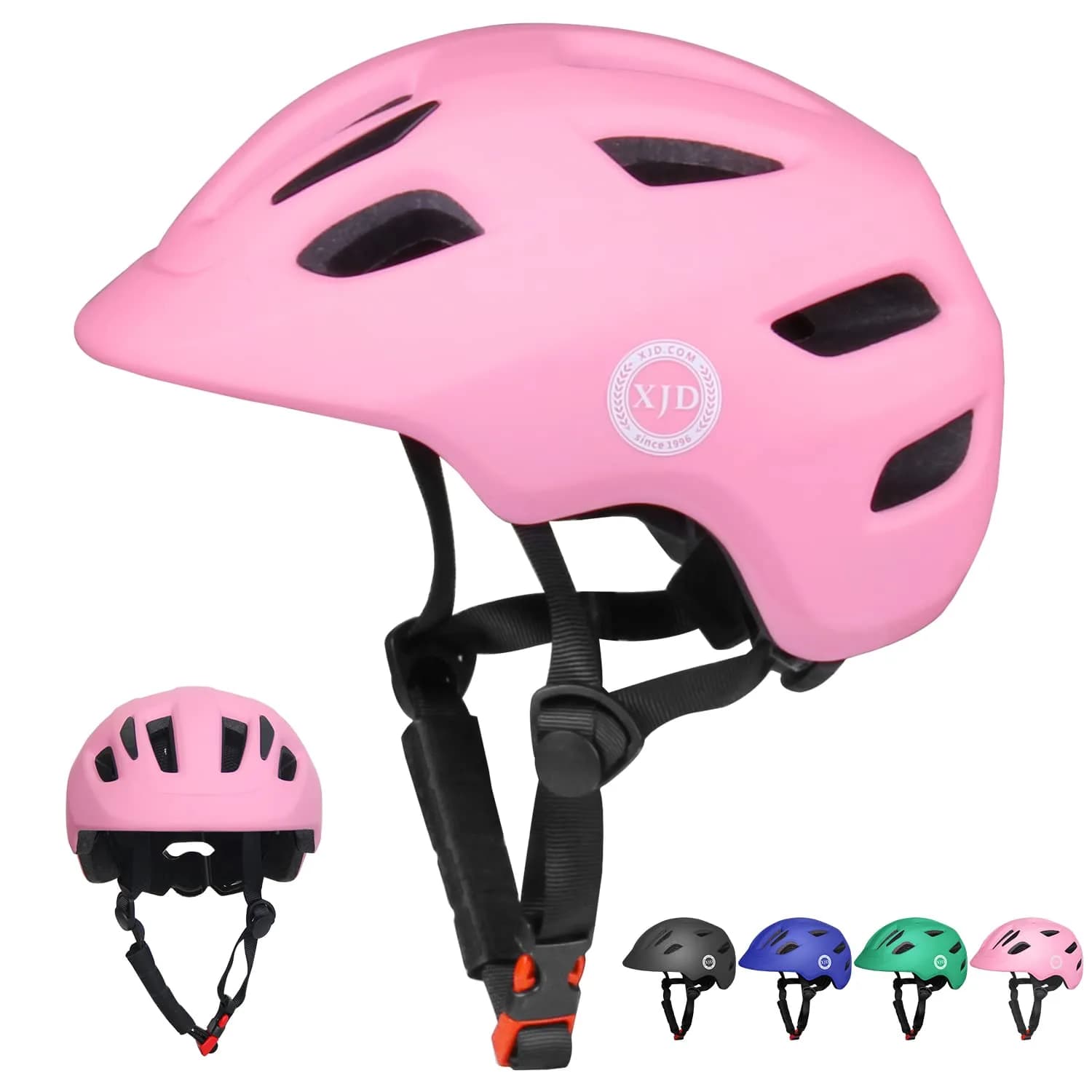 XJD Pink XX-Small Toddler Helmet (44-48 cm) - Lightweight Multi-Sport Bike & Skateboard Helmet for Infants & Babies
