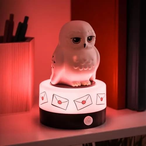 Paladone Hedwig Motion Sensor Room Guard and Night Light, Officially Licensed Harry Potter LED Lamp and Security Alarm | 15.8 cm (6.22") Tall thumbnail 3