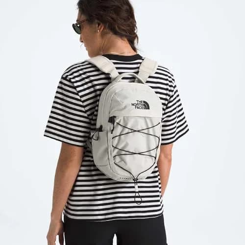 The North Face Borealis Mini Backpack, White Dune/TNF Black | Iconic 10L City & Travel Bag thumbnail 5