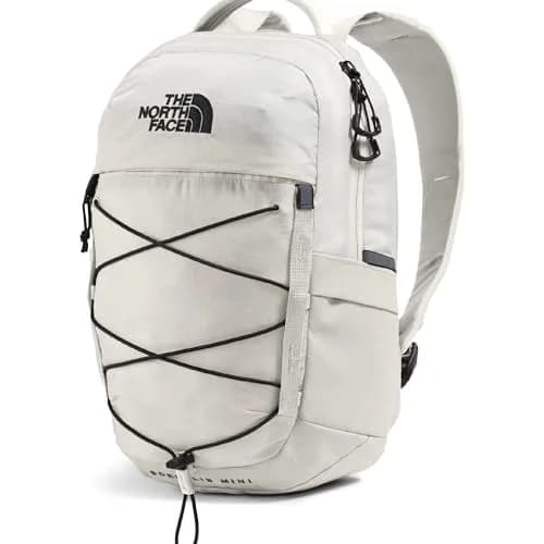 The North Face Borealis Mini Backpack, White Dune/TNF Black | Iconic 10L City & Travel Bag thumbnail 2