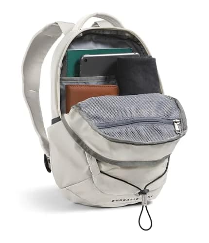 The North Face Borealis Mini Backpack, White Dune/TNF Black | Iconic 10L City & Travel Bag thumbnail 4