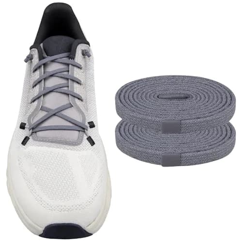 Endoto Dark Gray 22 Inch (55.88 cm) Replacement Shoelaces for ON Cloudtilt Shoes | Silicone-Sealed Ends for Durability thumbnail 1
