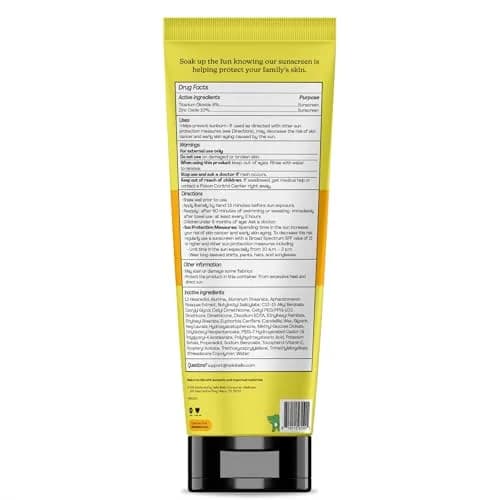 Hello Bello Kids Mineral Sunscreen Lotion SPF 50 | 148ml (5oz) | Gentle, Chemical Sunscreen-Free Protection thumbnail 5