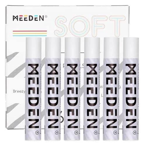 MEEDEN Soft White Oil Pastels 6 Pcs (6 Count) | Versatile Base Color for Artists & Beginners thumbnail 1