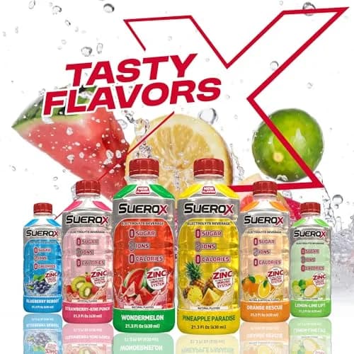 SueroX Sugar Free Electrolyte Drink, Grape Boost | Zero Sugar Hydration for Active Adults thumbnail 8