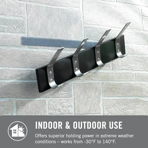 VELCRO Brand Extreme Outdoor Double Sided Mounting Tape 14ft x 1in (Pack of 12) | Holds 15 lbs on Rough Surfaces thumbnail 6