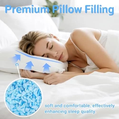 RAINFLOW Shredded Memory Foam Filling 200g (7.05 oz) | Soft, Body-Conforming Refill for Pillows & Bean Bags thumbnail 3