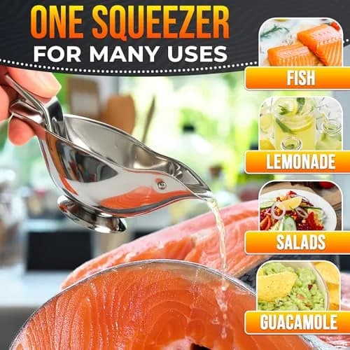LEGLO Mini Bird Lemon Slice Squeezer Stainless Steel Lime Wedge Hand Juicer | Extracts More Juice with Less Effort thumbnail 5