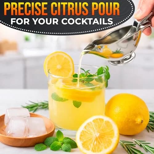 LEGLO Mini Bird Lemon Slice Squeezer Stainless Steel Lime Wedge Hand Juicer | Extracts More Juice with Less Effort thumbnail 8