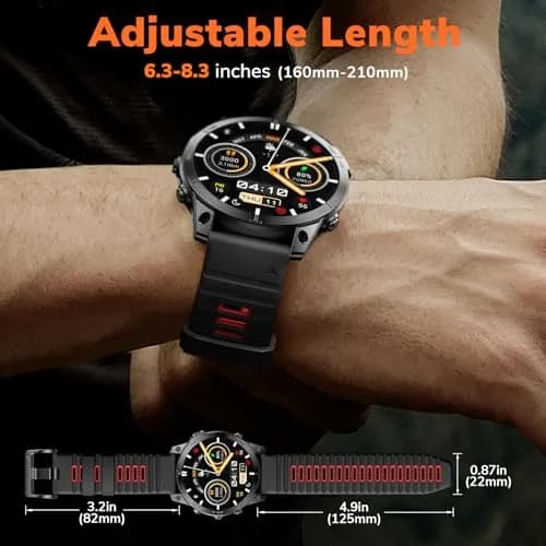 NotoCity Quickfit 22mm Watch Band for Garmin Fenix 8 47mm | Compatible with Garmin Fenix 9/8 Pro 47mm, 7/6/5 Series, Forerunner 965/955/945/935, Epix Pro 47mm thumbnail 6