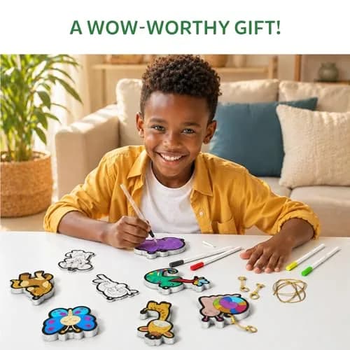 Skillmatics Aqua Puffs Animals Art & Craft Kit 15 Puffs, 10 Markers, 2 Water Pens | Award-Winning Toy for Kids Ages 4-10 thumbnail 8