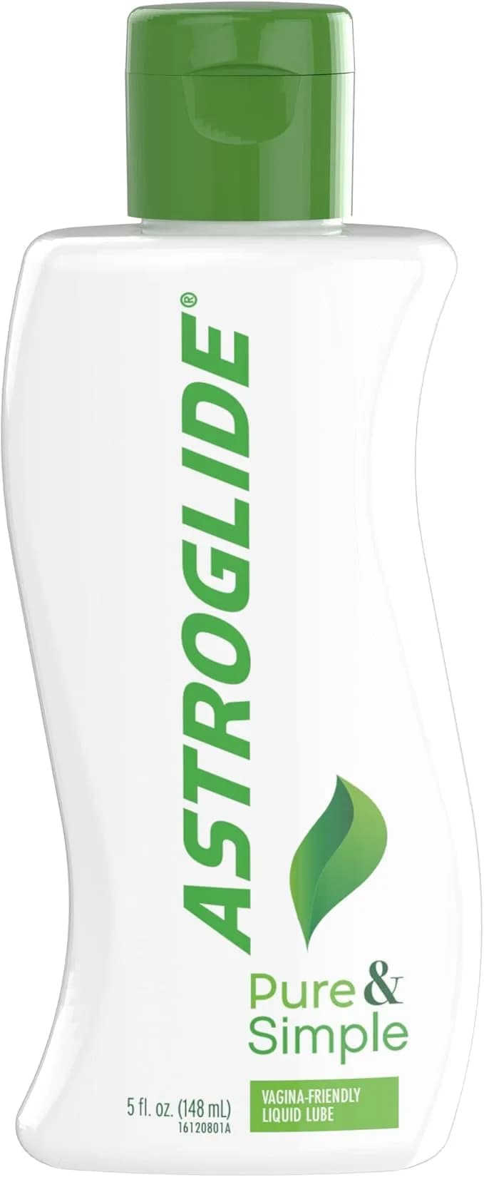Astroglide Glycerin & Paraben Free Hypoallergenic Lube, 2.5 Fl Oz | Water-Based, Sensitive Skin Friendly — 5 Fl Oz