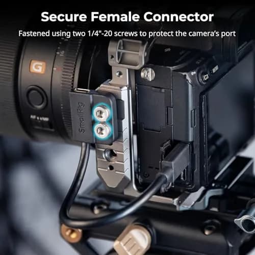 SMALLRIG USB-C Male to Female Data Cable (7.9 inch) | 20Gbps Data Transfer & 240W Charging thumbnail 5