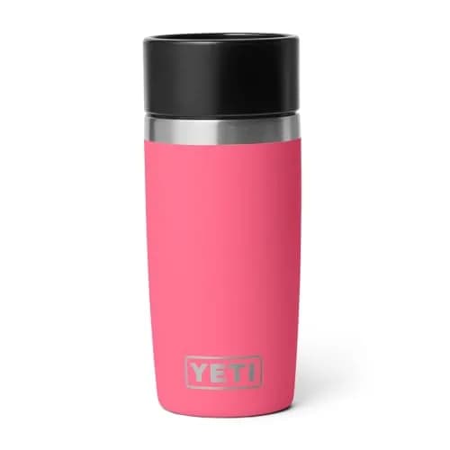 YETI Rambler 12 oz Travel Bottle, Stainless Steel, Vacuum Insulated with Leakproof Commuter Cap, Tropical Pink | 355ml (12 oz) thumbnail 5