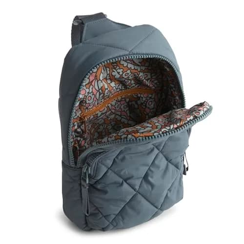 Vera Bradley Featherweight Lorman Sling Backpack Water Resistant for Travel & Work | Compact & Stylish (70-120 chars) thumbnail 3