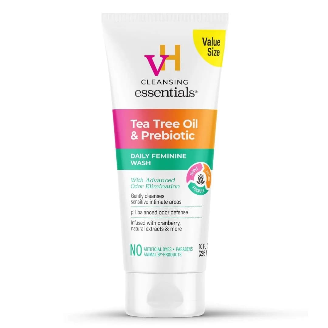 vH essentials Daily Feminine Wash 295ml (10 fl oz) | pH Balancing for Sensitive Intimate Skin