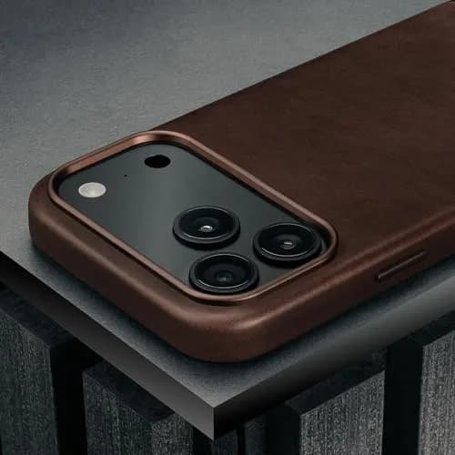 TORRO Leather Bumper Case for iPhone 18 Pro Max & 17 Pro Max | Premium Leather Slim MagSafe Compatible thumbnail 4
