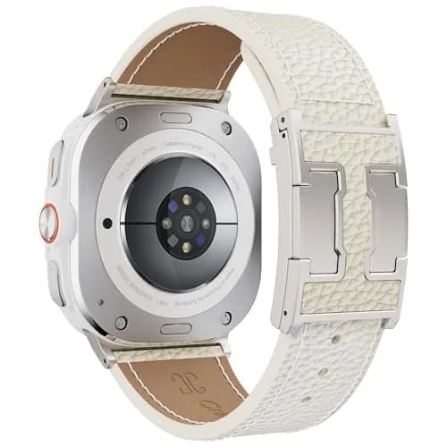 CrazyGrass Leather Band Compatible with Galaxy Watch Ultra 47mm | Genuine Leather with Magnetic Clasp thumbnail 1