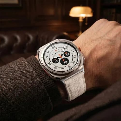 CrazyGrass Leather Band Compatible with Galaxy Watch Ultra 47mm | Genuine Leather with Magnetic Clasp thumbnail 4