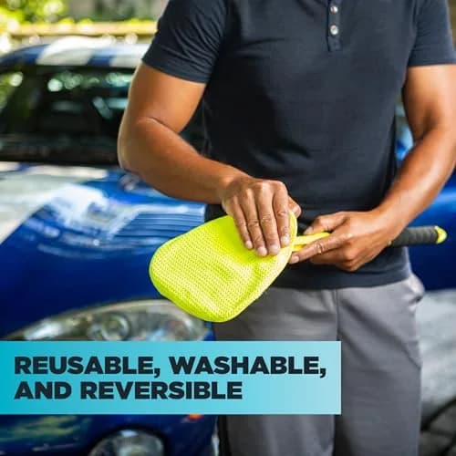 Invisible Glass Reach & Clean Windshield Cleaner Tool Kit 4-Pack | Streak-Free Glass for Cars, Homes thumbnail 4
