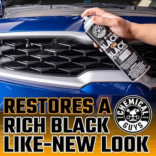 Chemical Guys Black on Black Trim Shine Dressing 11 oz | Deep Gloss, Fast Application, 2 Pack thumbnail 2