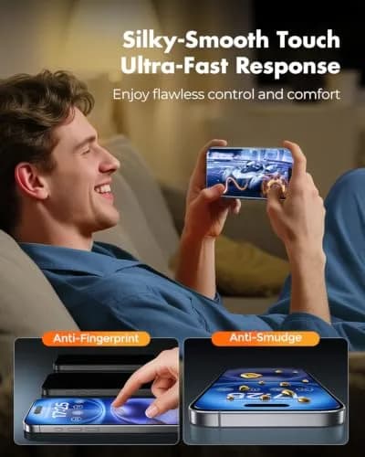 UNBREAKcable for iPhone 16 Screen Protector 6.1 inch | Military-Grade Impact Resistance thumbnail 8