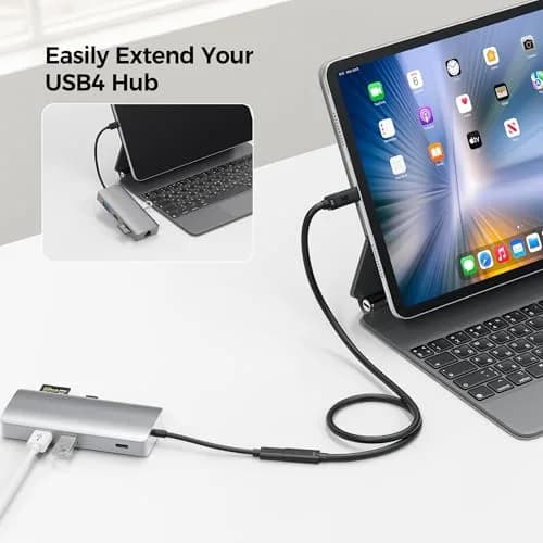 Cable Matters 80Gbps USB4 Extension Cable 1m (3.3ft) | Thunderbolt 5/4 Compatible thumbnail 5