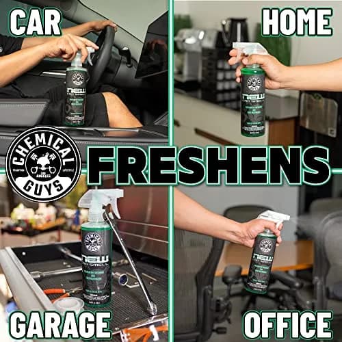 Chemical Guys New Car Smell Air Freshener & Odor Neutralizer 4 oz (120 ml) Bottles | 3 Pack thumbnail 6