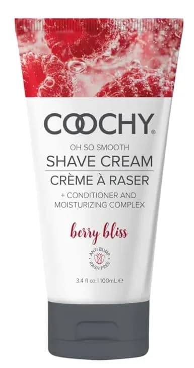 Coochy Shave Cream - Moisturizing Shave Lotion - Gentle Intimate Shaving Cream - For Bikini Area, Underarms, Legs & More - Rash-Free, Hydrating Formula - Berry Bliss - 3.4 oz thumbnail 2