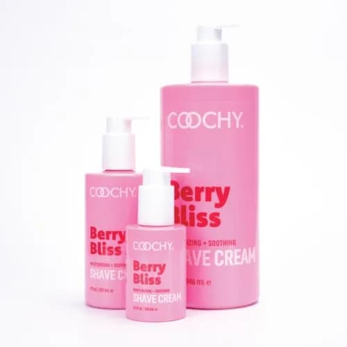 Coochy Shave Cream - Moisturizing Shave Lotion - Gentle Intimate Shaving Cream - For Bikini Area, Underarms, Legs & More - Rash-Free, Hydrating Formula - Berry Bliss - 3.4 oz thumbnail 9