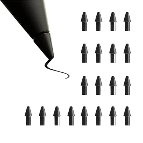 RKItE Replacement Tips for Remarkable Paper Pro Pen (Carbon-Filled*20) | Write Like Paper, Silent Nib thumbnail 1