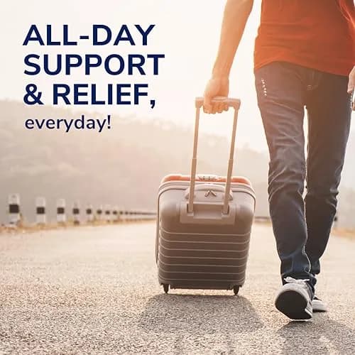 Dr. Scholl's Heavy Duty Support Orthotics for Men, Size 8-14 (2 Pairs) | Clinically Proven Pain Relief & Shock Absorption thumbnail 5