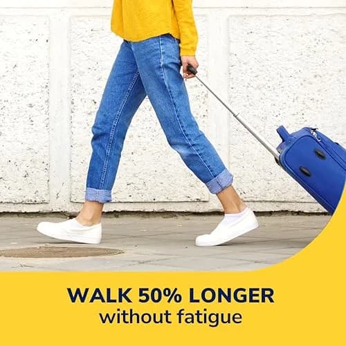Dr. Scholl's Walk Longer Insoles for Women, Arch Support Shoe Inserts | Full-Length Foam Comfort & Odor Control thumbnail 4