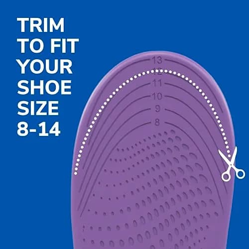 Dr. Scholl's Walk Longer Insoles for Women, Arch Support Shoe Inserts | Full-Length Foam Comfort & Odor Control thumbnail 6