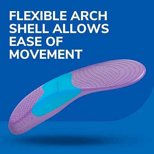 Dr. Scholl's Walk Longer Insoles for Women, Arch Support Shoe Inserts | Full-Length Foam Comfort & Odor Control thumbnail 3