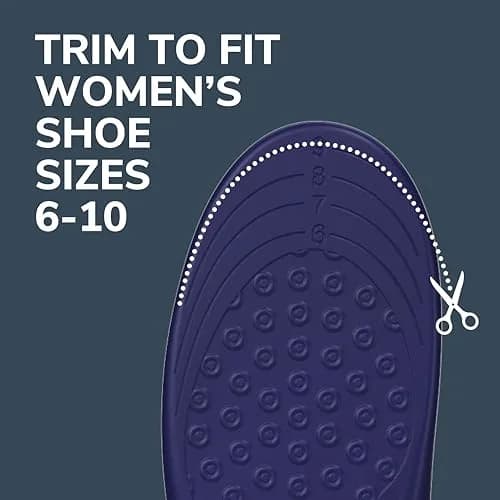 Dr. Scholl's Plantar Fasciitis Relief Orthotic Insoles for Women - Pack of 2 | Clinically Proven to Stop Recurrence thumbnail 7